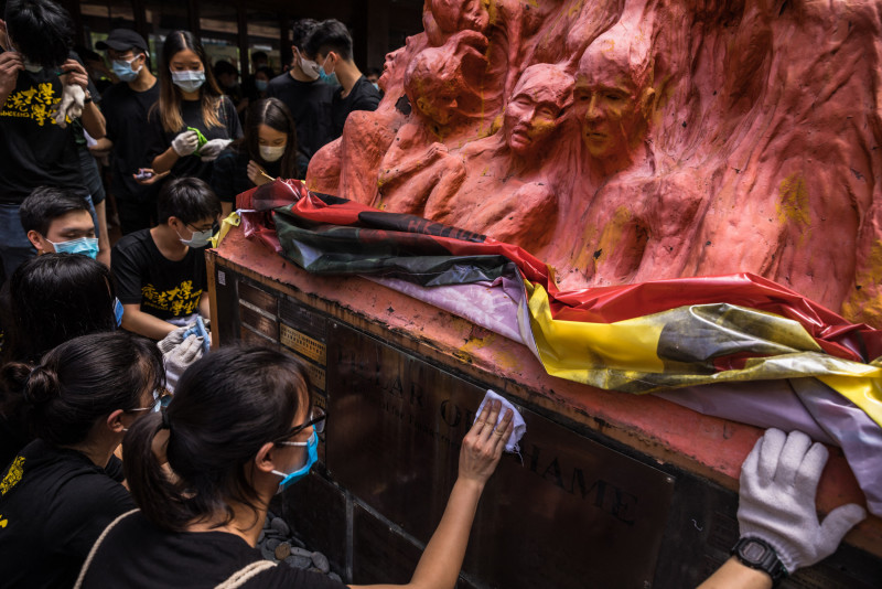 Global law firm stops representing HK varsity in Tiananmen statue row