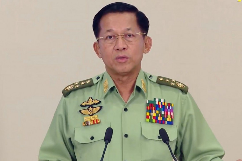 Myanmar junta head excluded from Asean summit