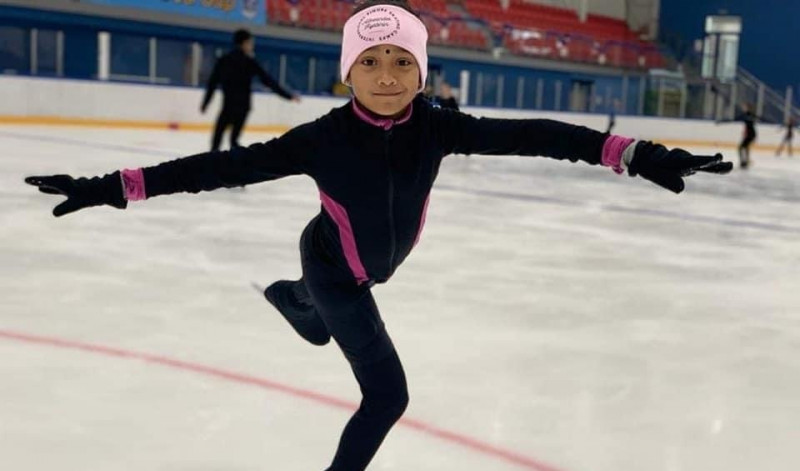 9-year-old figure skater aims to bring home Tomas Cup as Deepavali gift