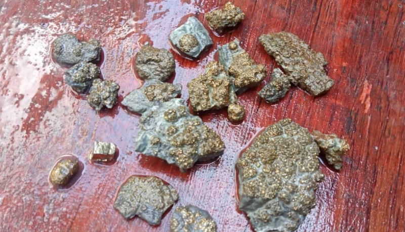 Accidental ‘gold’ find sparks frenzy among villagers in Pitas 