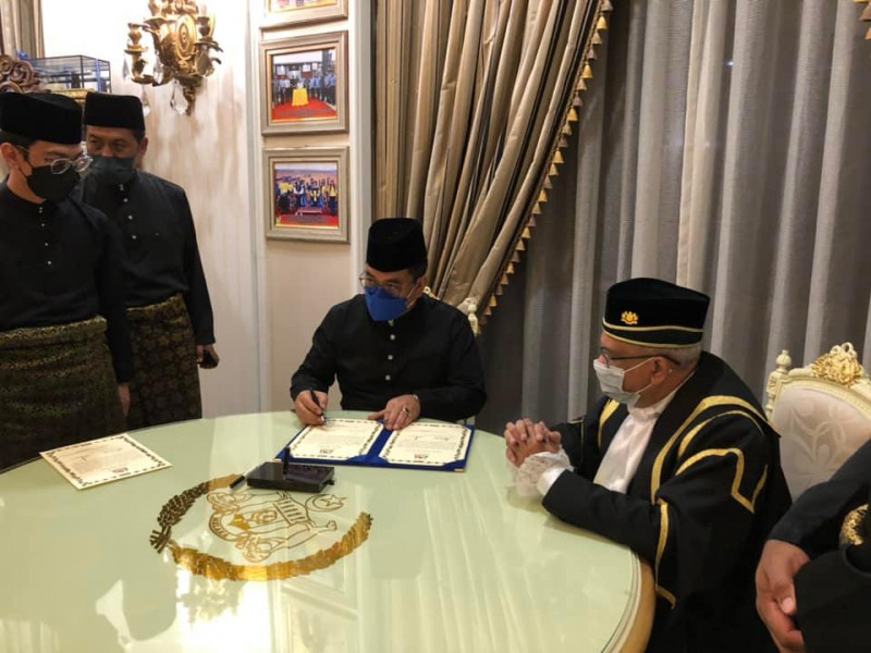 Sulaiman is back as Melaka chief minister