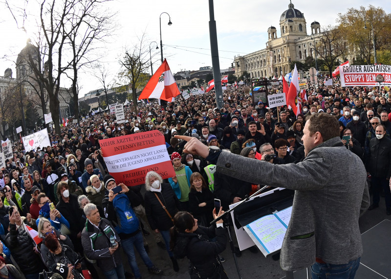 Austria re-enters Covid-19 lockdown as Europe battles virus surge