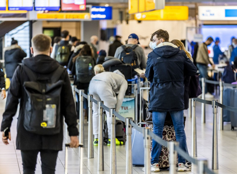 ‘Dystopia Central’, says passenger on planeload of ‘probable’ Omicron cases