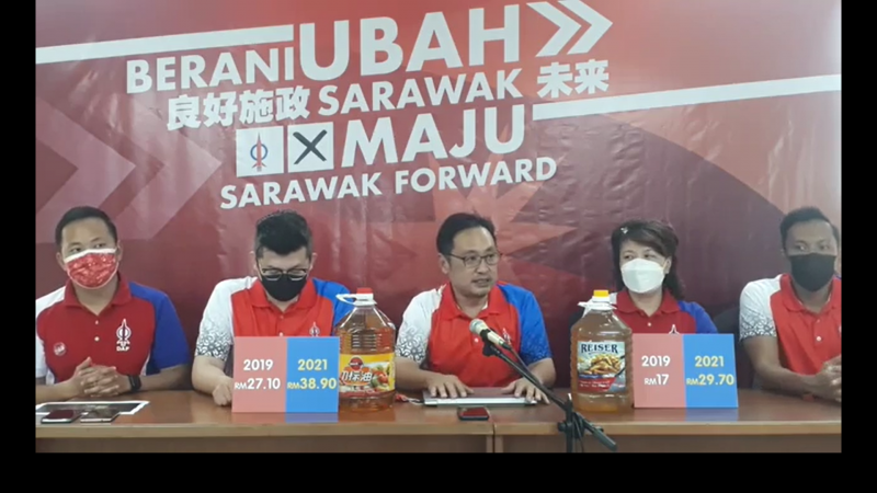 Essentials’ prices still rising despite national recession, laments S’wak DAP chief