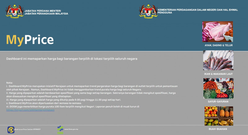 Govt sets up MyPrice Dashboard so public can monitor goods’ prices