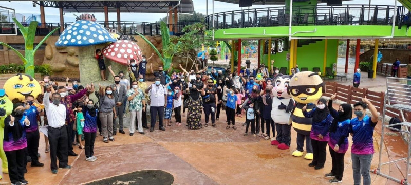 Pandemic-hit Aquatic Park in Kedah reopens after 2-year closure