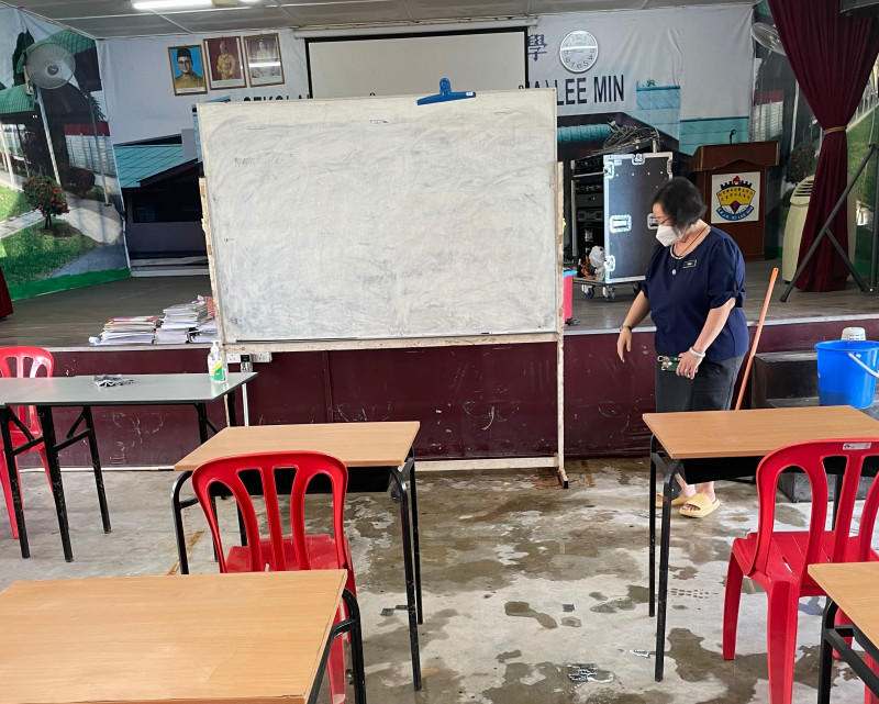 Flood-hit schools face challenges with reopening next week