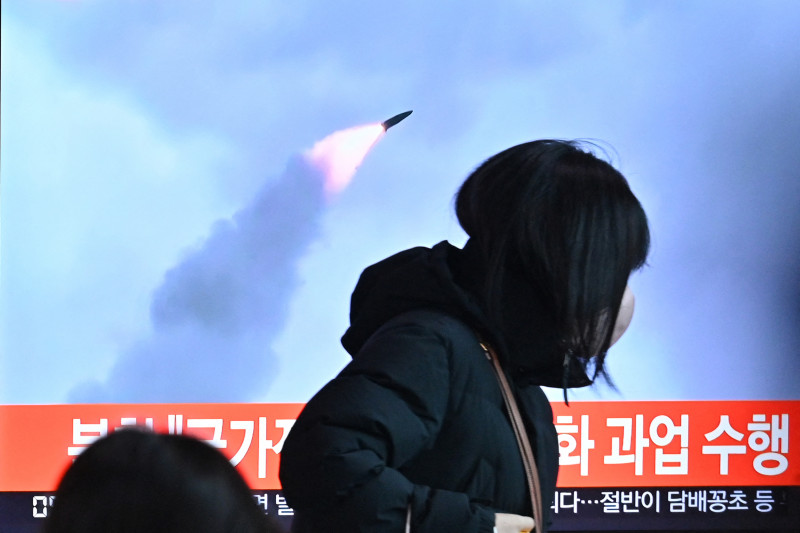 North Korea missile launch heightens tensions as South Korean president heads to China