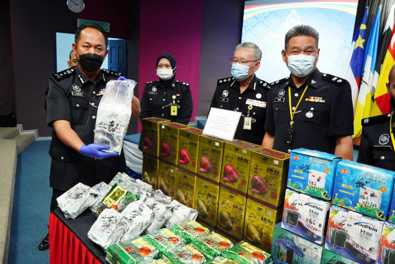 Police seize RM2 mil worth of drugs in Sabah