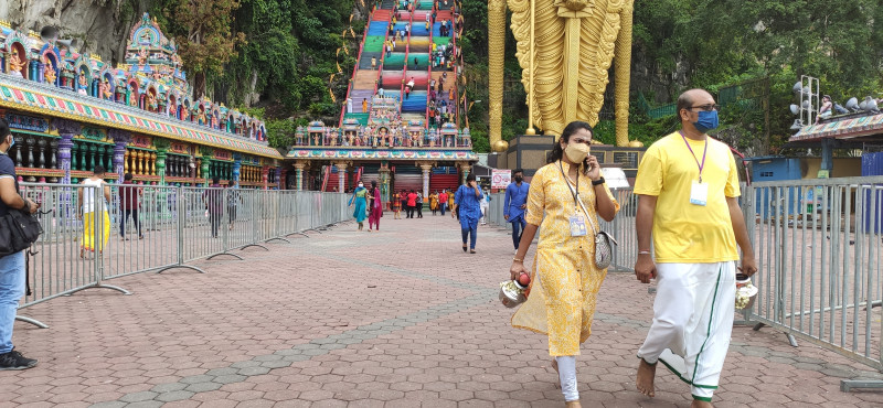 Another muted year for Thaipusam celebrants in Batu Caves