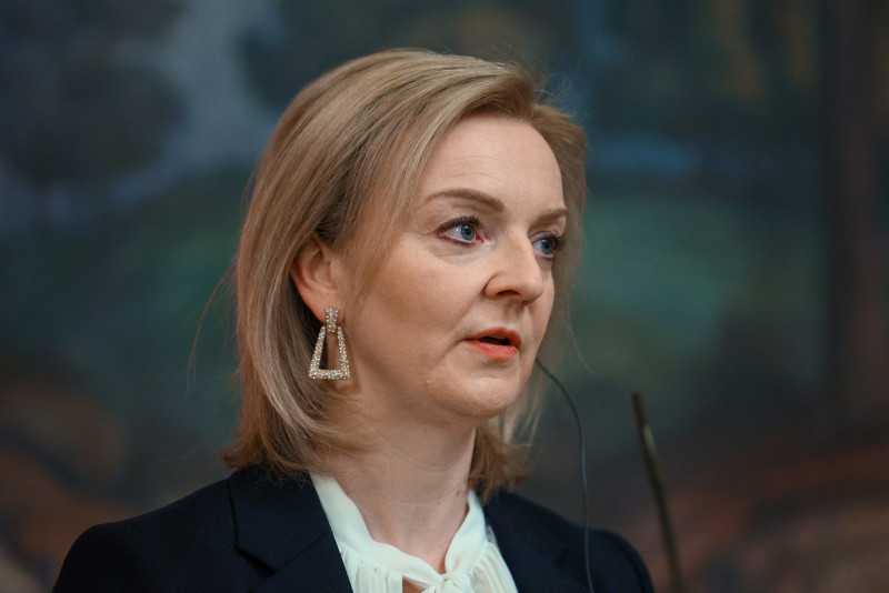 UK Foreign Minister Liz Truss announces leadership bid