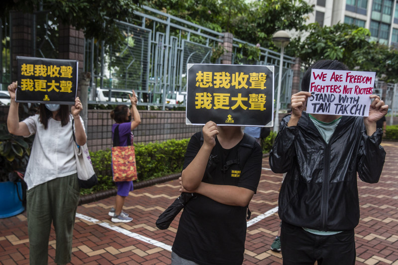 Hong Kong DJ convicted of ‘sedition’ in watershed trial