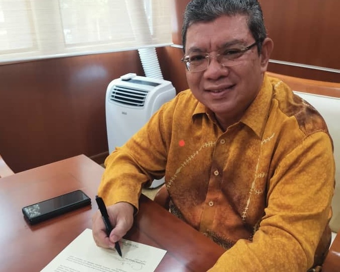 English text accompanies BM letter to US Secretary of State: Saifuddin