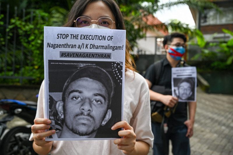 Singapore court dismisses Nagaenthran’s death sentence appeal