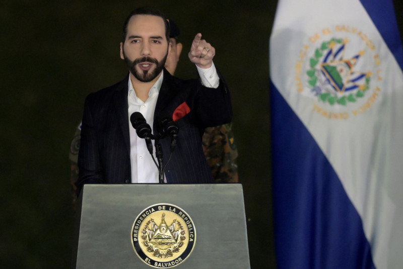 El Salvador president says 6,000 gang members arrested