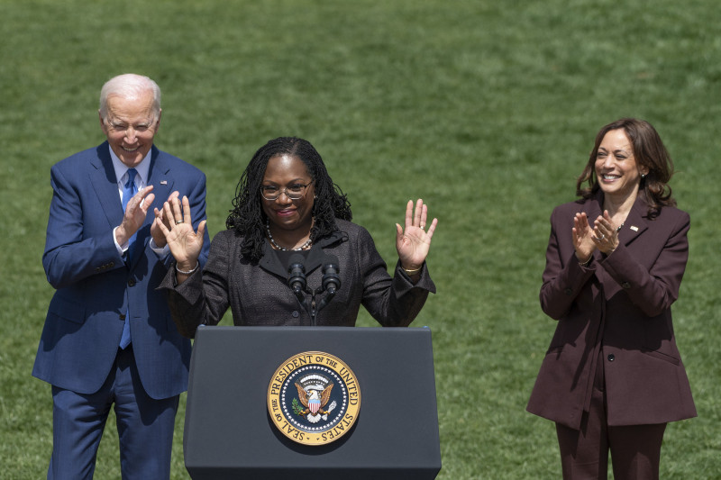 New Supreme Court justice Jackson hails US progress on racial equality