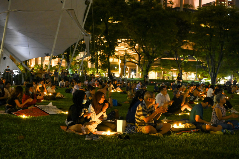 Singaporeans hold candlelight vigil for Nagaenthran facing execution