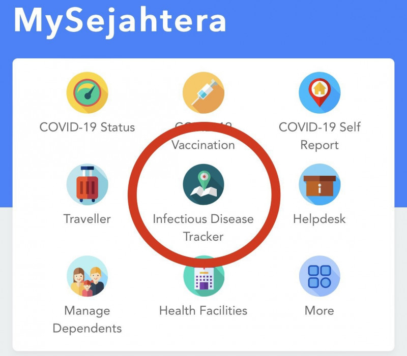 MySejahtera updated with feature showing infectious disease hotspots: KJ