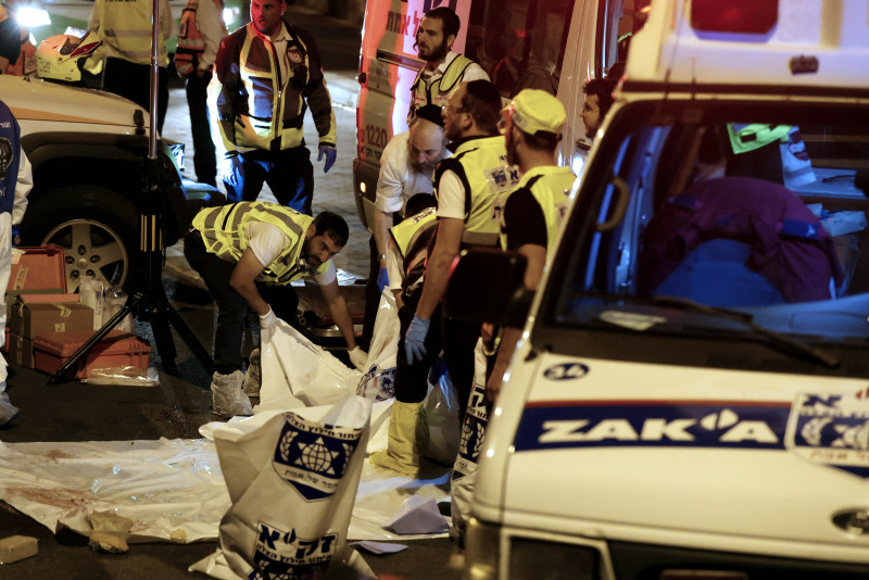Three killed in central Israel attack, police launch manhunt