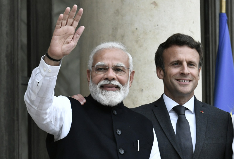 France and India call for immediate end to Ukraine hostilities