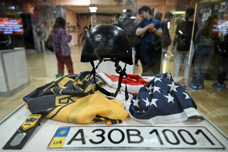 Moscow museum chronicles Nato ‘cruelty’ amid Ukraine campaign