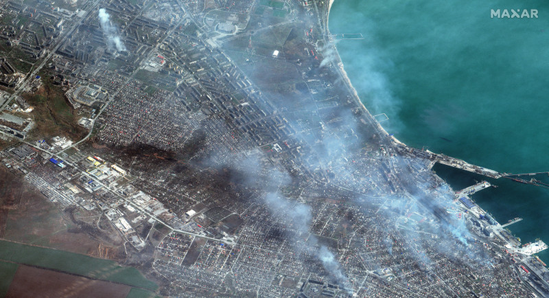 Using machines to track wartime urban destruction