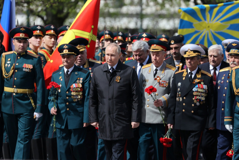 Putin defends Ukraine offensive as Russia marks Victory Day