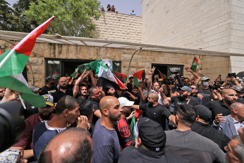 Israel cops storm hospital as journalist’s body emerges before burial