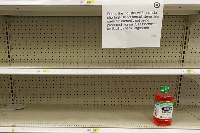 US to fly in baby formula on military contracted planes, as shortage bites