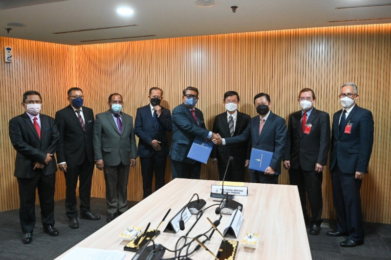 Penang signs agreement with Rayston on Bagan Ajam
