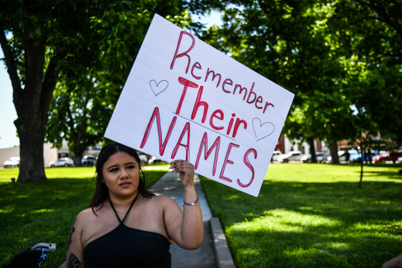 Grief turns to anger after gunman murders 21 at Texas school