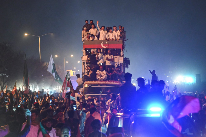 Pakistan’s ex-PM Khan issues ultimatum on elections after mass rally