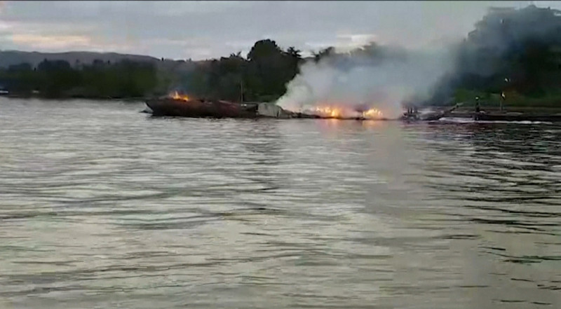 26 people missing after ferry sinks in Indonesia
