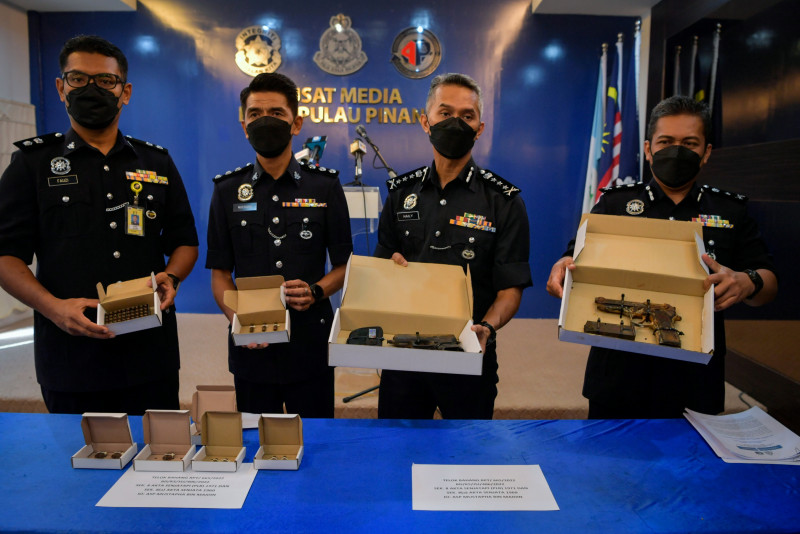 Penang cops cripple organised crime group, nabbing 11 remnant members