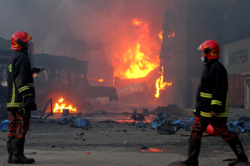 Depot did not tell us about chemical stockpile: Bangladesh fire dept