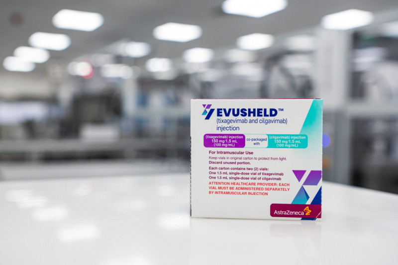 Evusheld shows success at preventing progression to severe Covid-19