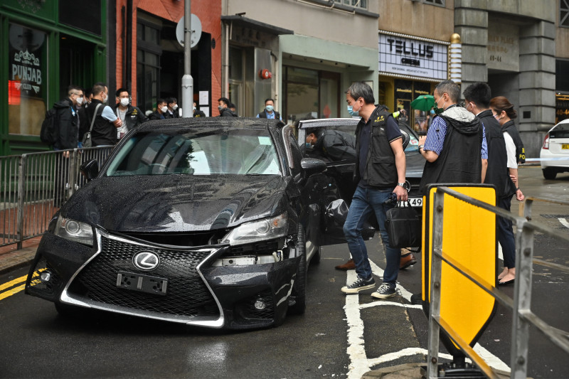 Dramatic footage of Hong Kong machete gang attack emerges