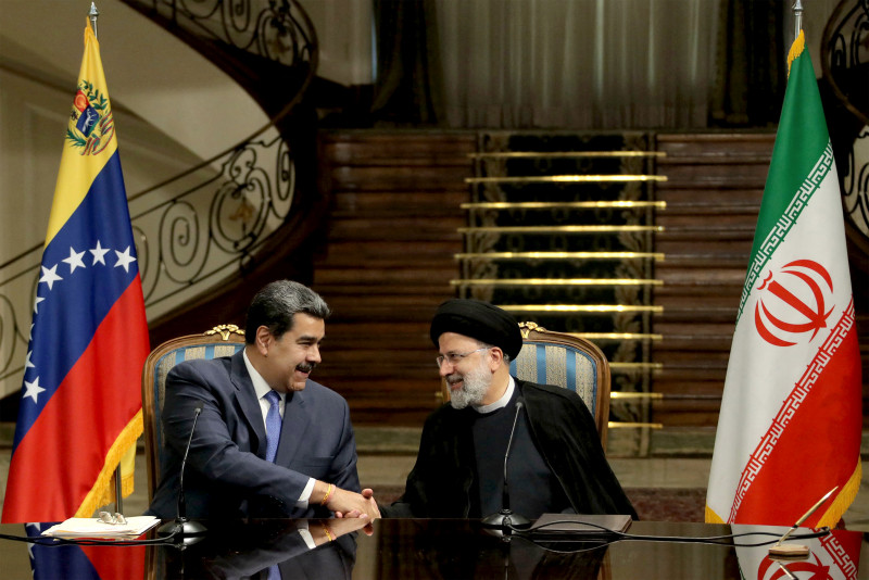 Sanctions-hit Iran, Venezuela sign 20-year cooperation deal