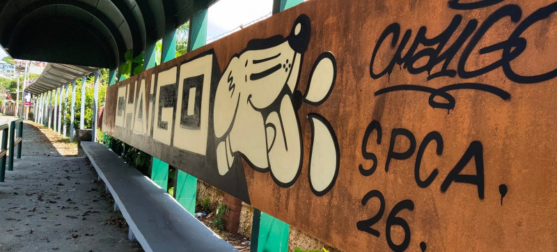 Alleged work of renowned graffiti artist gets both criticism, support