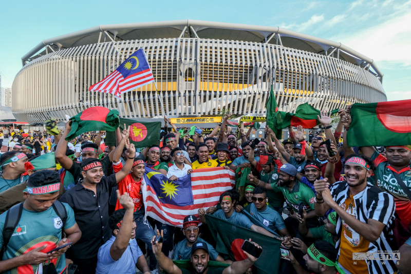 Home away from home for Bangladesh fans at Bukit Jalil