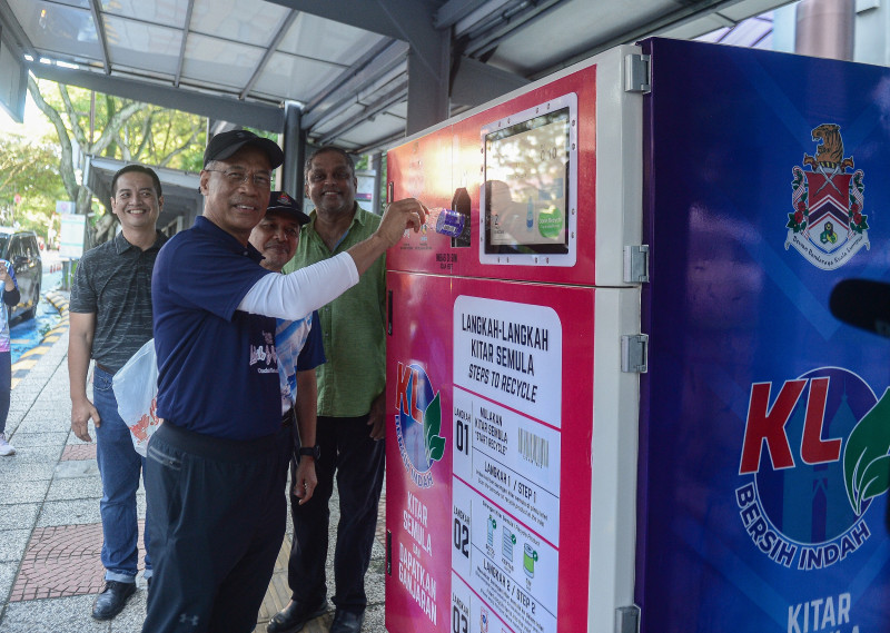 DBKL to place automatic recycling machines at city’s popular spots