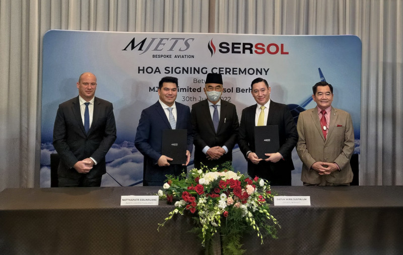 Thailand private jet company Mjets inks JV with M’sian Sersol