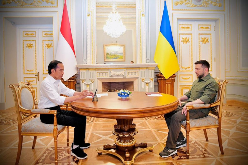 Indonesia’s Jokowi offers to take message from Zelenskyy to Putin