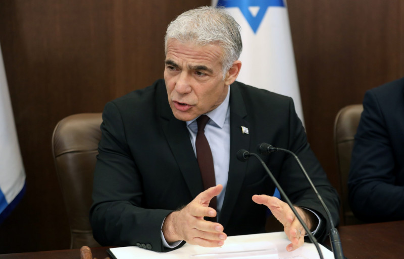 Israel’s Lapid condemns Hezbollah in first cabinet meeting as PM