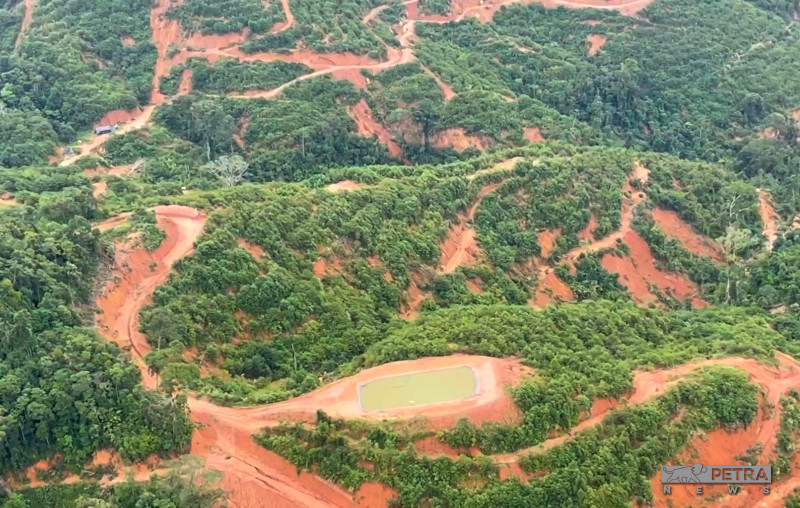 Aerial survey shows Baling floods due to accumulated water on Gunung Inas: MB