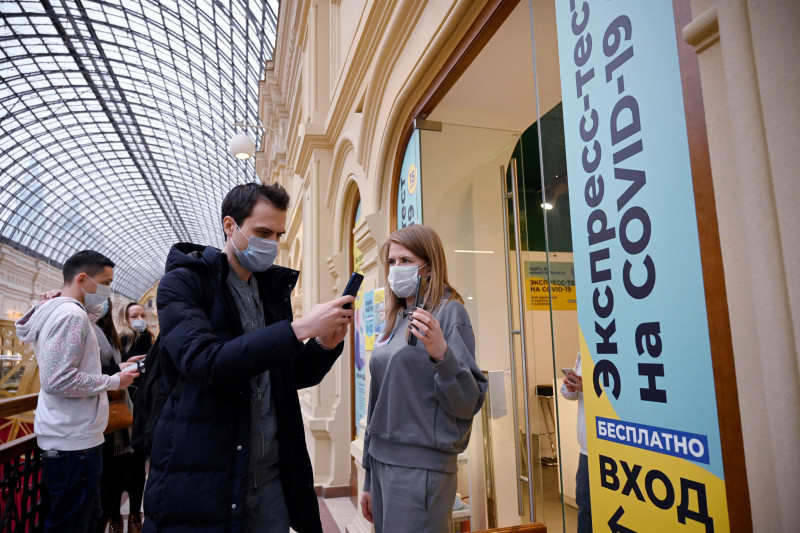 Moscow sees rise in Covid-19 cases, recommends mask-wearing