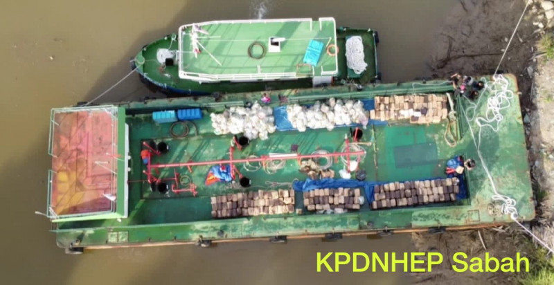 Subsidised cooking oil, diesel meant for smuggling confiscated in Sabah raid