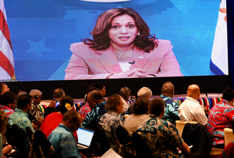 US veep Harris launches Pacific push with new embassies, envoy