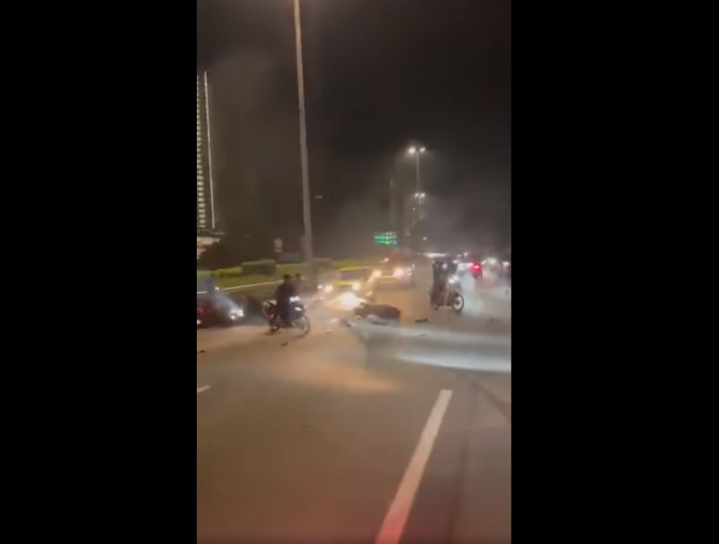 Motorcycle crash: couple accept casualties to twin children as fate