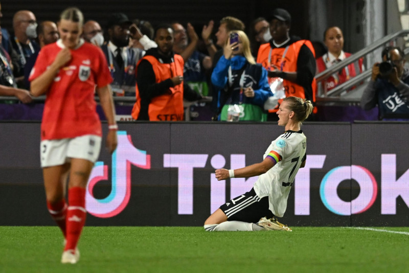 Germany beat Austria 2-0 to reach women’s Euro 2022 semis
